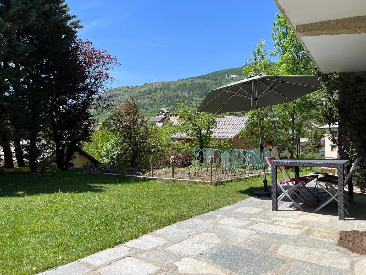 Appartement Rez De Jardin, 2 Chambres/ 4 Personnes, Garage. Briançon Kültér fotó