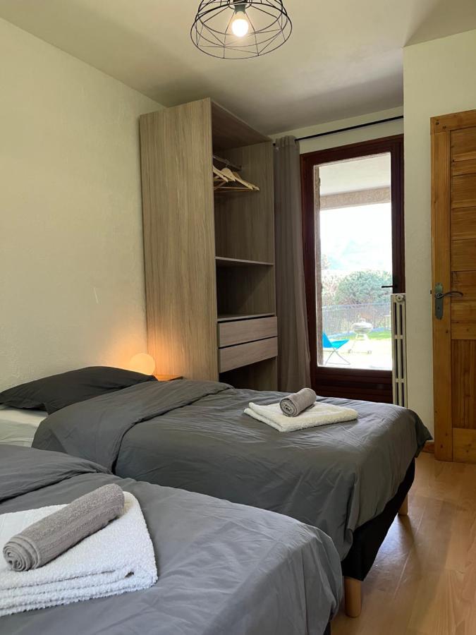 Appartement Rez De Jardin, 2 Chambres/ 4 Personnes, Garage. Briançon Kültér fotó