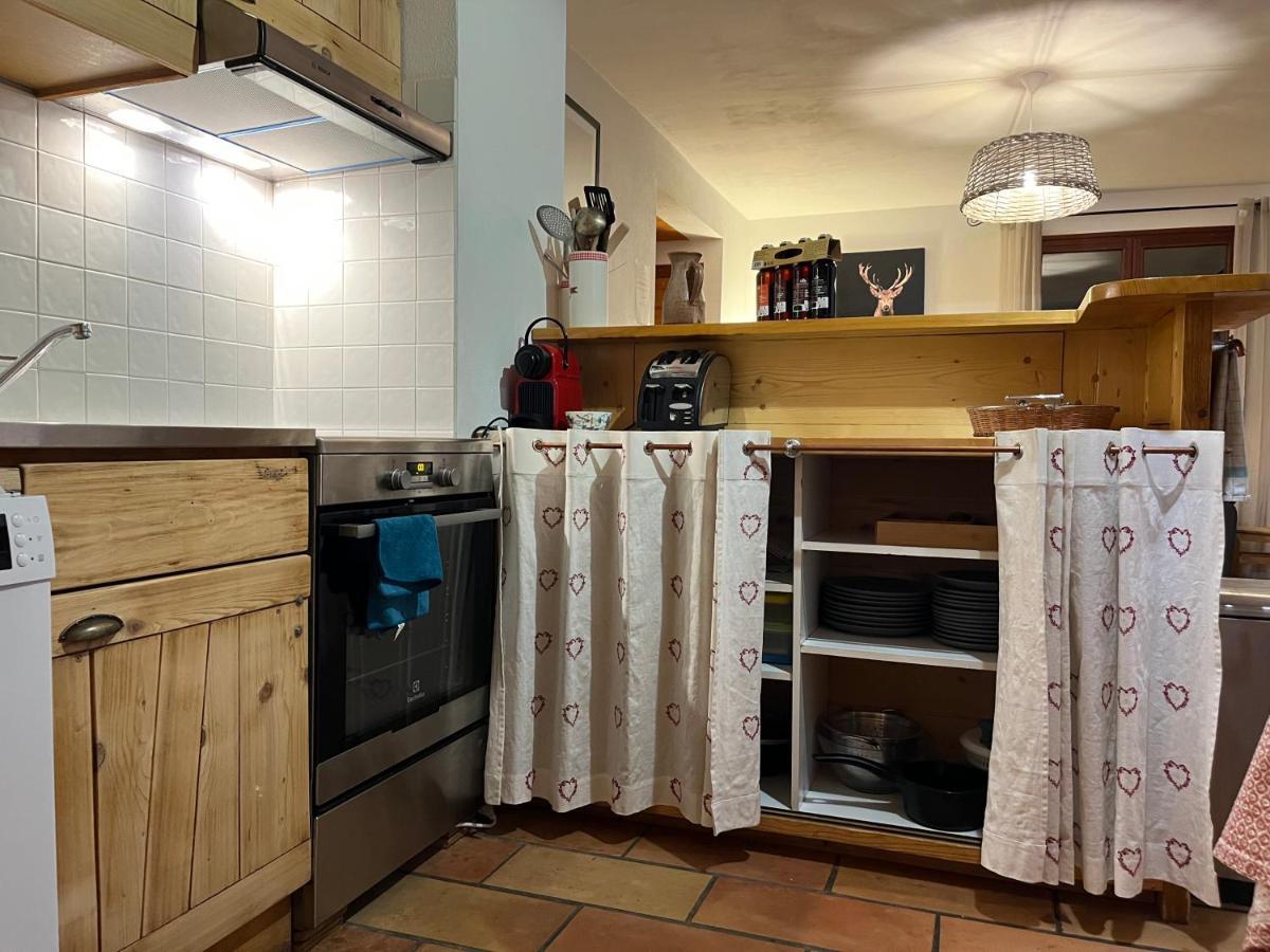 Appartement Rez De Jardin, 2 Chambres/ 4 Personnes, Garage. Briançon Kültér fotó