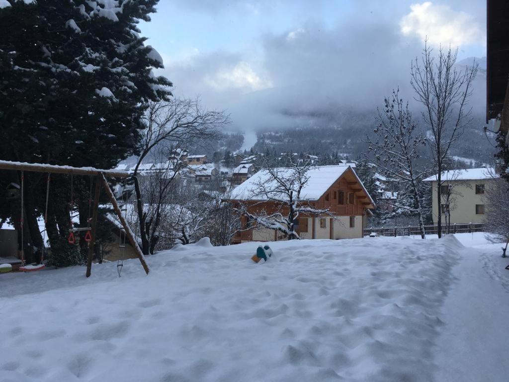 Appartement Rez De Jardin, 2 Chambres/ 4 Personnes, Garage. Briançon Kültér fotó